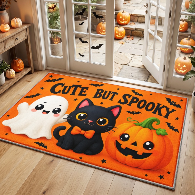 Aquarium Zombie - Cute But Spooky Ghost Black Cat