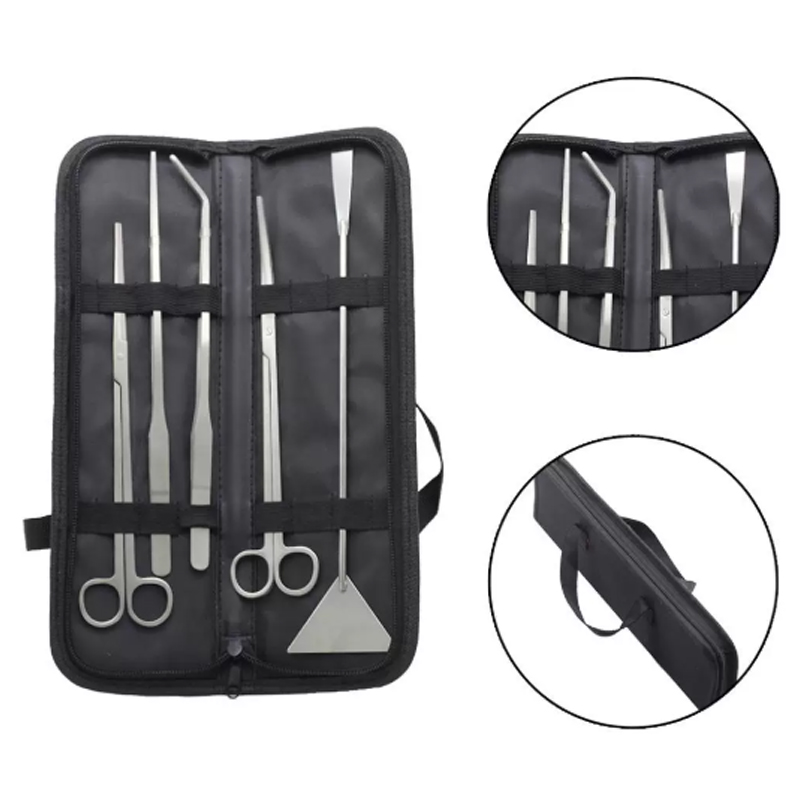 Planted Aquarium Maintenance Kit - Aquarium Cleaning Tools Set Wave Scissors