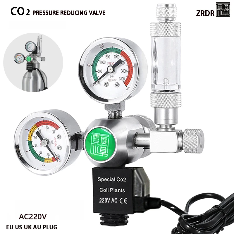 Aquarium DIY CO2 Regulator Sol - đánh giá và giá Aquarium Plant Nutrients