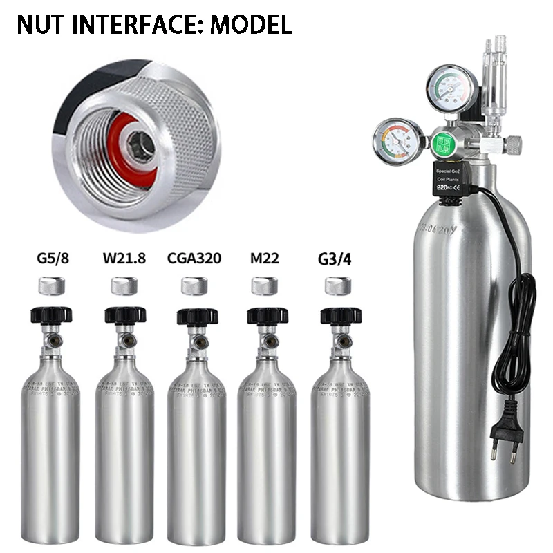 Aquarium DIY CO2 Regulator Sol - đánh giá và giá Aquarium Plant Nutrients