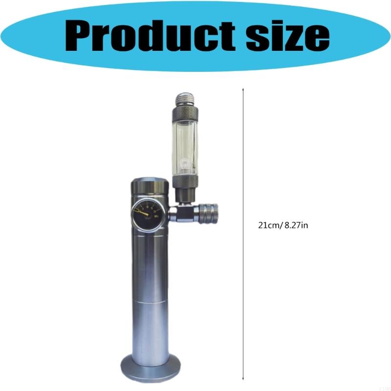 Bộ điều chỉnh CO2 bể cá mini F - đánh giá và giá Aquarium Planted Tank Setup