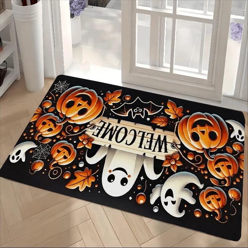 Halloween Carpet Cute Ghost Pu - đánh giá và giá Aquarium Zombie