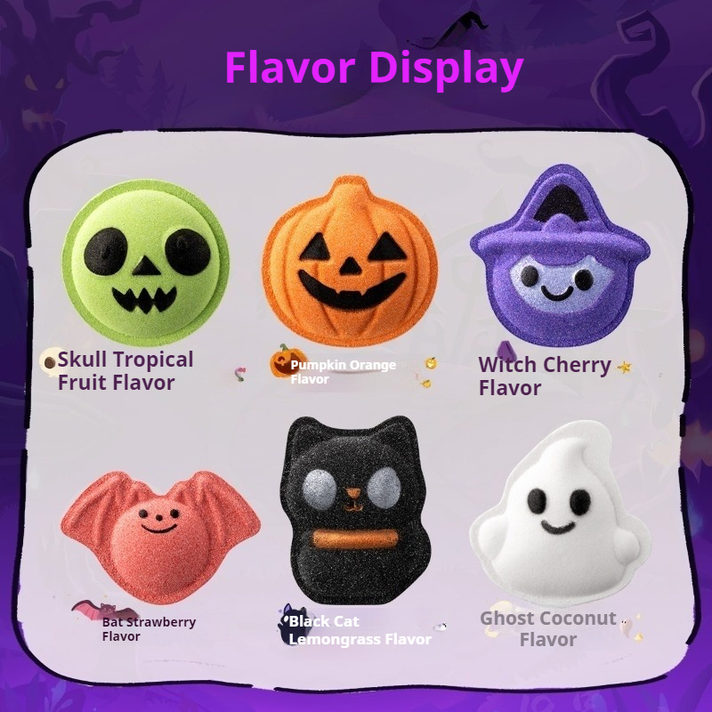 Halloween Bath Bombs Pumpkin B - đánh giá và giá Aquarium Zombie