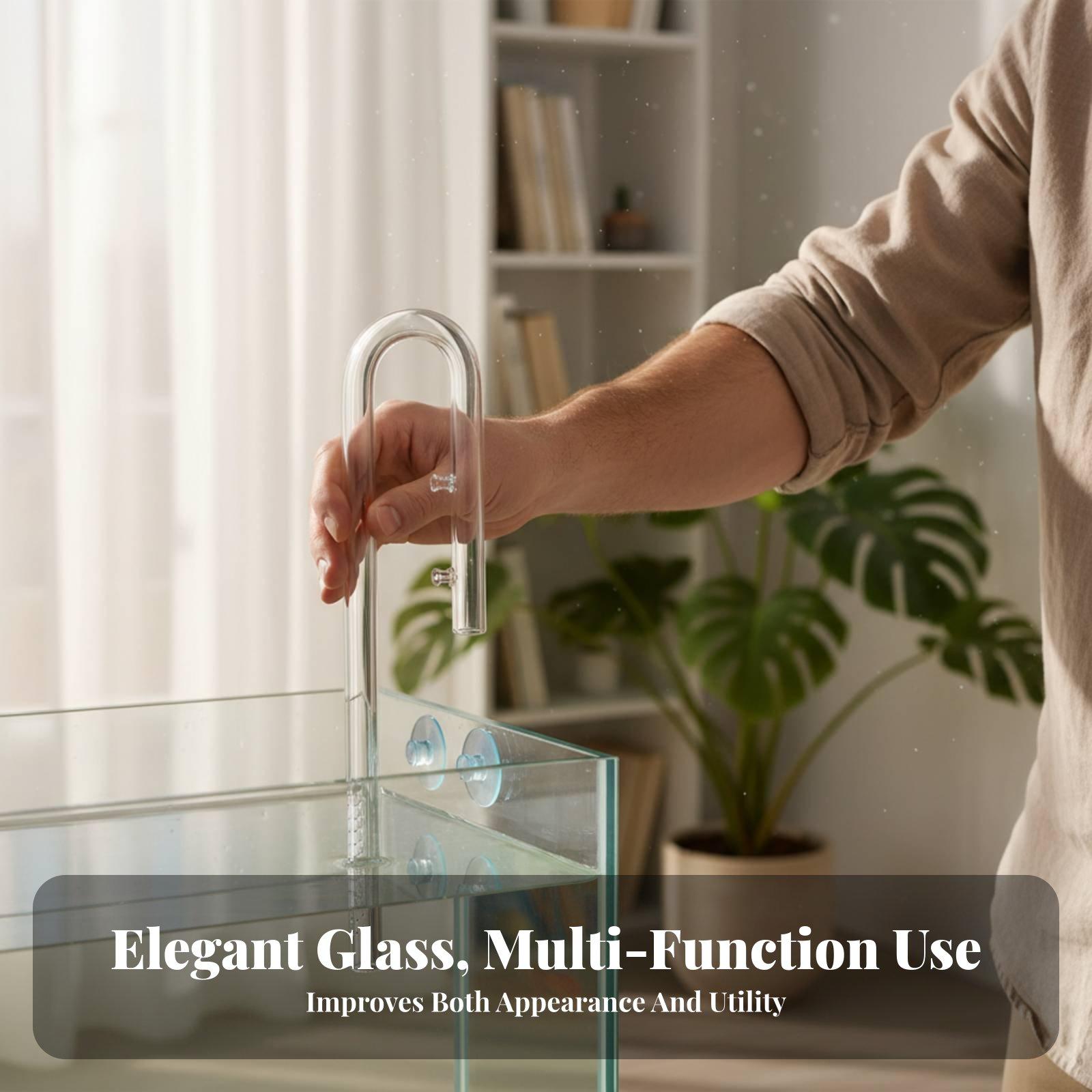 Glass Lily Pipe Outlet for Aqu - đánh giá và giá Planted Aquarium Aquascape
