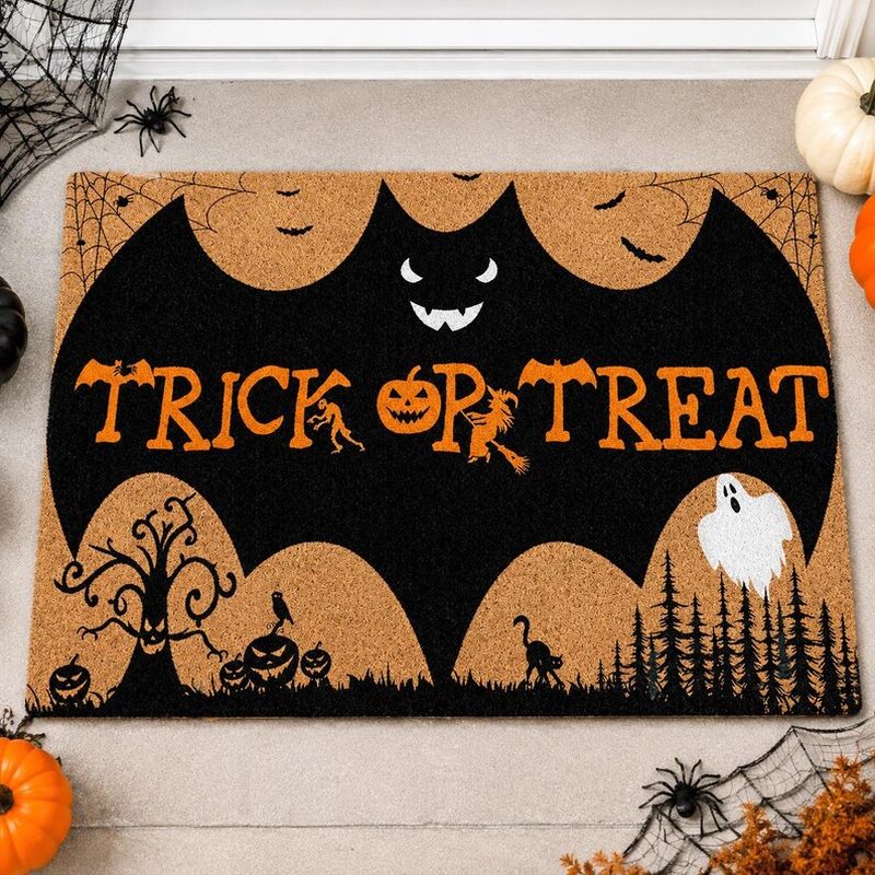 VIKAMA Halloween Bat Doormat G - đánh giá và giá Aquarium Zombie