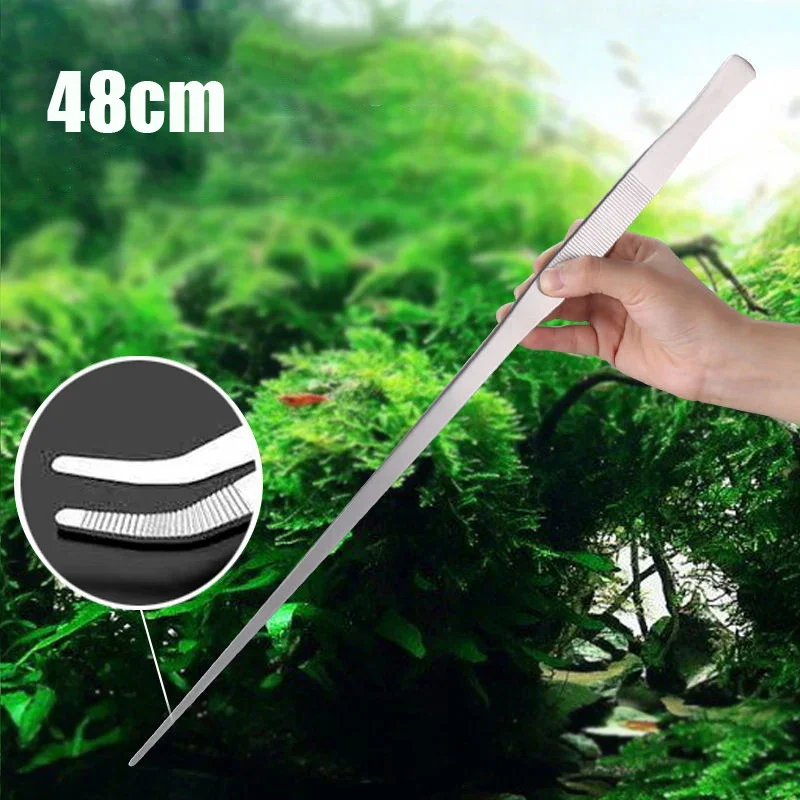 48cm Stainless Steel Tweezers  - đánh giá và giá Planted Aquarium Maintenance Kit