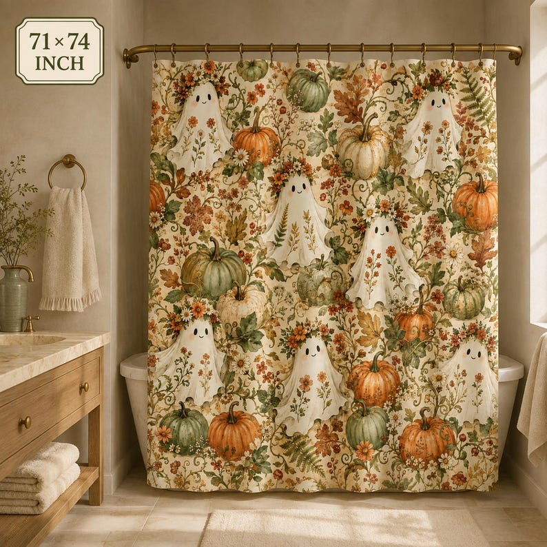 Vintage Halloween Shower Curta - đánh giá và giá Aquarium Zombie