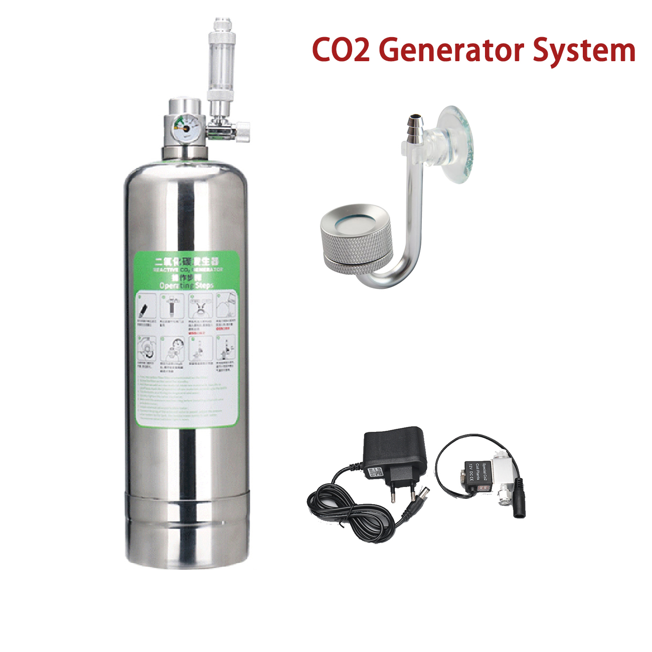 Aquarium CO2 Generator system  - đánh giá và giá Aquarium Plant Nutrients