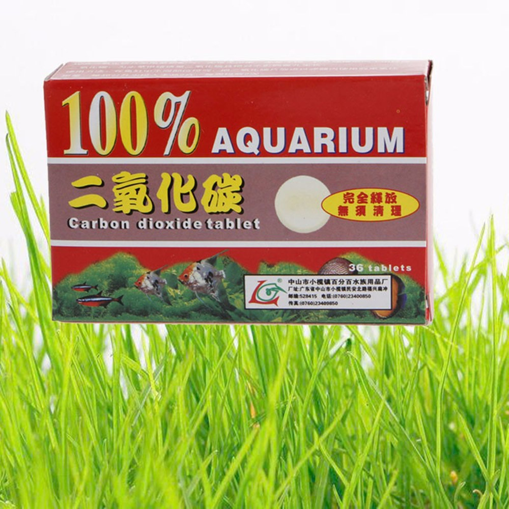 36pcs/Box CO2 Tablet Carbon Di - đánh giá và giá Aquarium Plant Nutrients