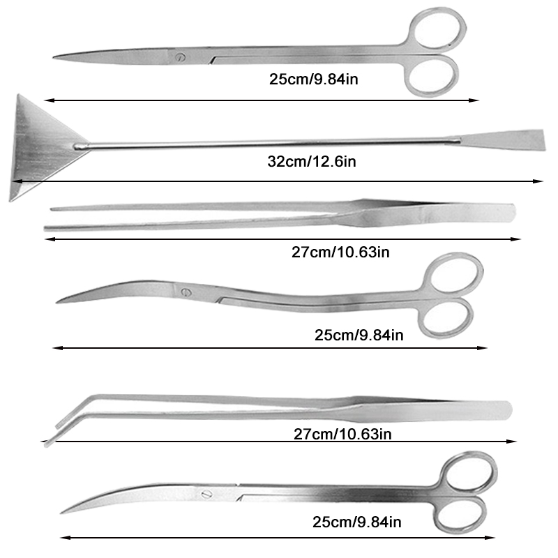 Aquarium Scissors Tweezers Too - đánh giá và giá Planted Aquarium Maintenance Kit
