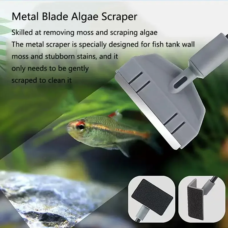 Aquarium Cleaner Fish Tank Net - đánh giá và giá Planted Aquarium Maintenance Kit