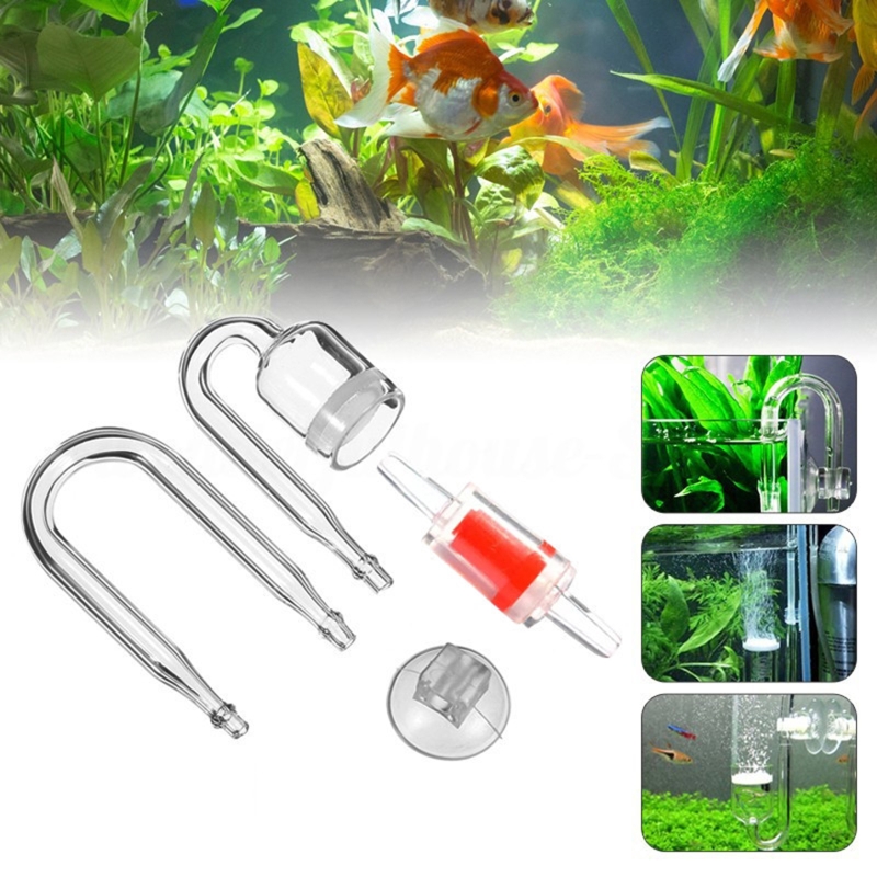 4pcs Set DIY CO2 Diffuser For  - đánh giá và giá Planted Aquarium Aquascape