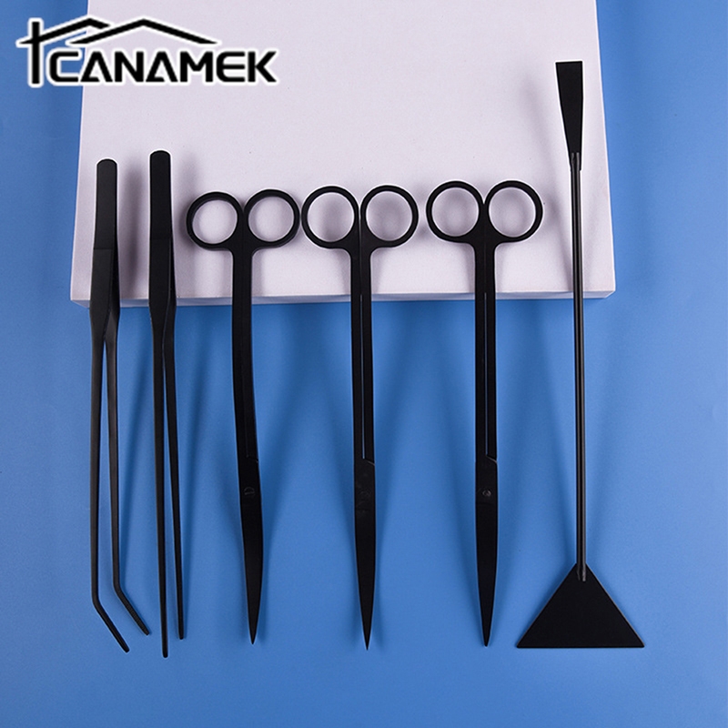 4/5/6PCS Stainless Steel Aquar - đánh giá và giá Planted Aquarium Maintenance Kit