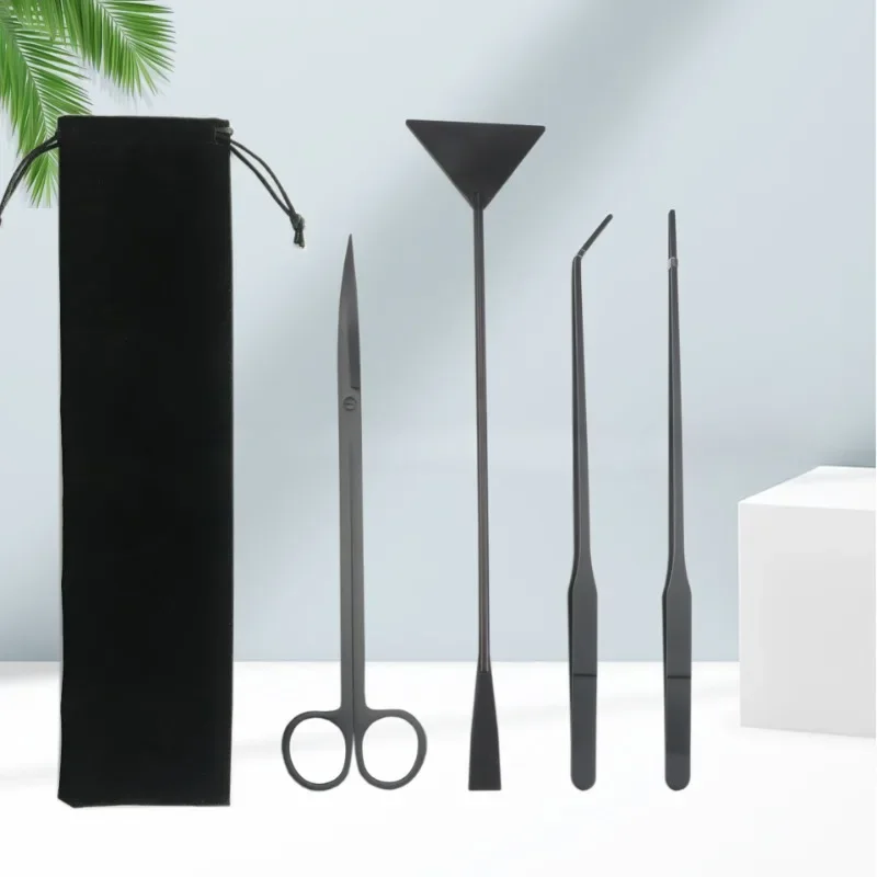 Water Grass Scissors Set Four  - đánh giá và giá Planted Aquarium Maintenance Kit