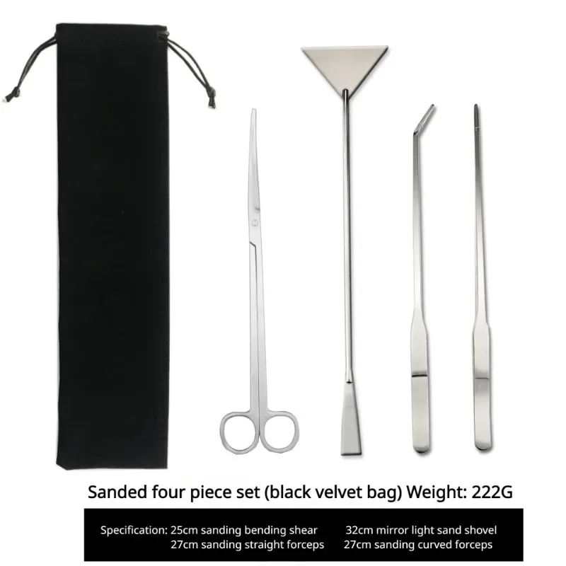 Water Grass Scissors Set Four  - đánh giá và giá Planted Aquarium Maintenance Kit