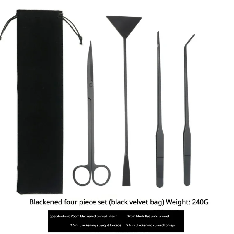 Water Grass Scissors Set Four  - đánh giá và giá Planted Aquarium Maintenance Kit
